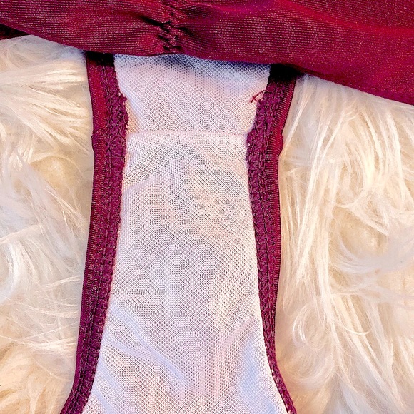Bikini Bottom Burgundy/Red Size X-Small - Picture 7 of 8